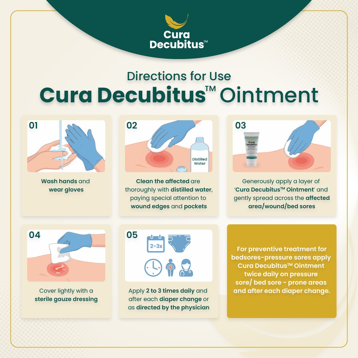 Best Ointment for Bed Sores | Cura Decubitus Best Ointment for Bed Sores | Cura Decubitus