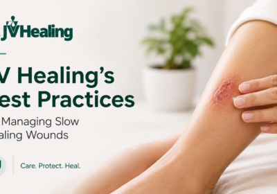 JV Healing’s Best Practices for Managing Slow Healing Wounds