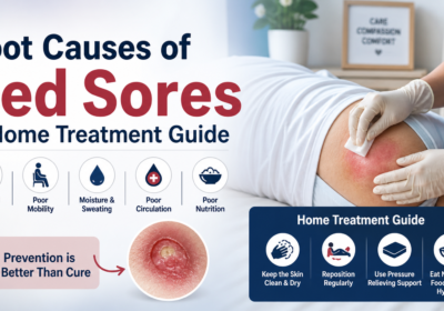 Root Causes of Bed Sores & How to Treat Them at Home: A Complete Guide for Caregivers and Patients